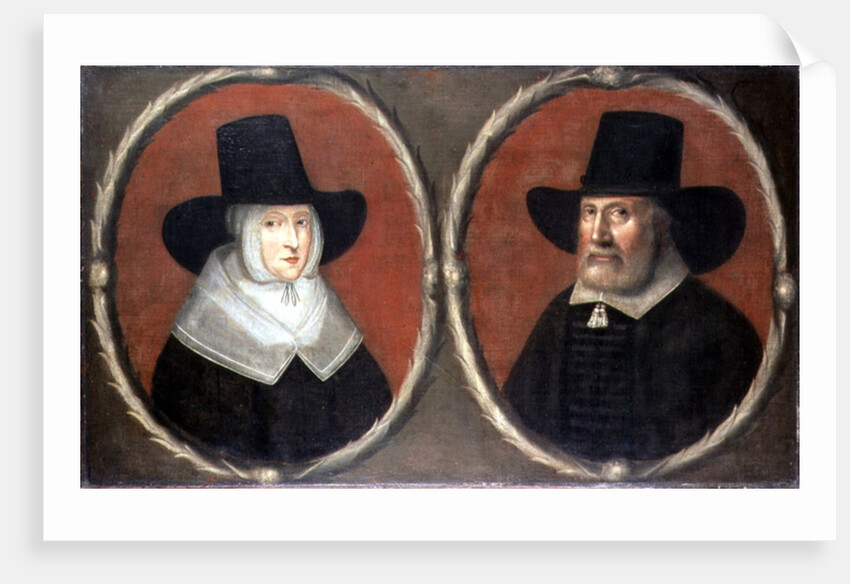 John Tradescant the Elder and his Wife Elizabeth, 1656 by English School