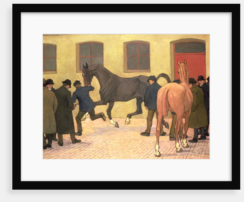 Showing at Tattersalls by Robert Polhill Bevan