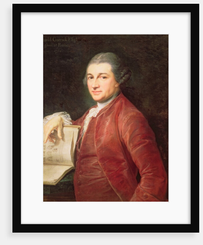 Portrait of David Garrick, 1764 by Pompeo Girolamo Batoni