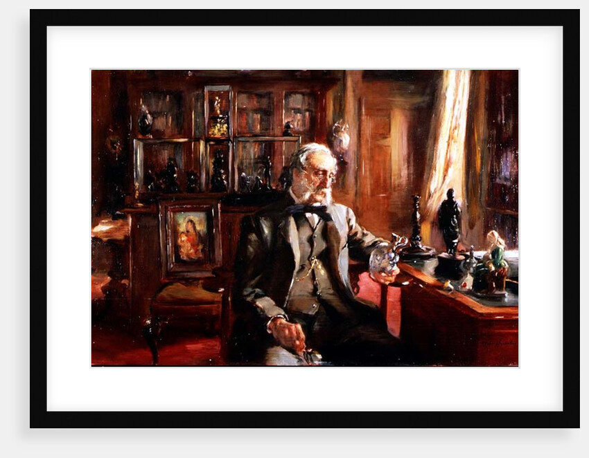 L'Amateur chez lui, c.1893-94 by Charles Alexander