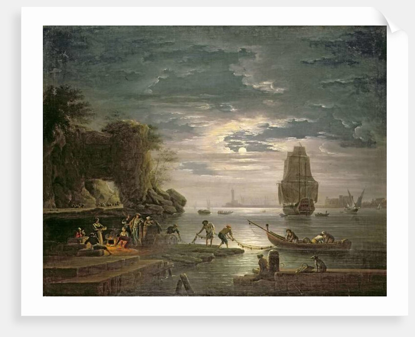 The Night by Claude Joseph Vernet