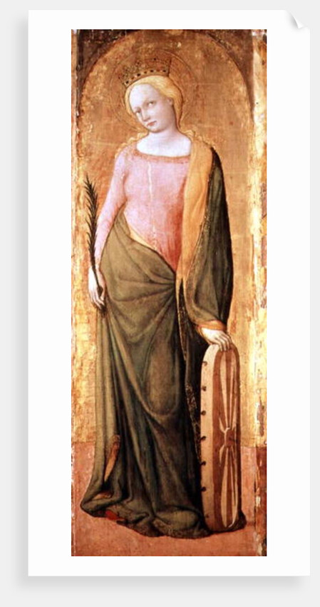 St. Catherine of Alexandria, 15th century by Francesco de' Franceschi