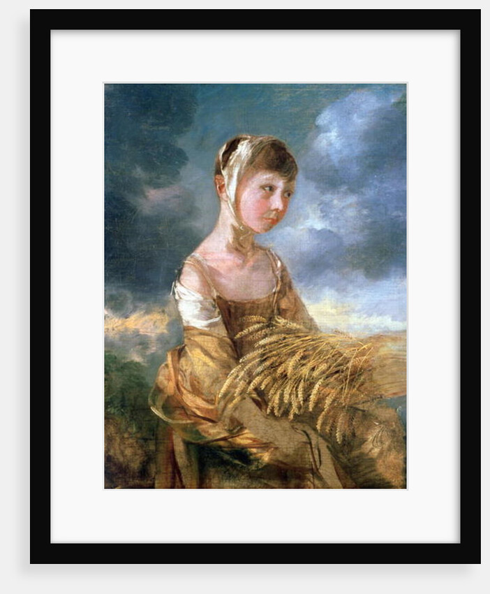 Miss Gainsborough Gleaning, 18th century by Thomas Gainsborough