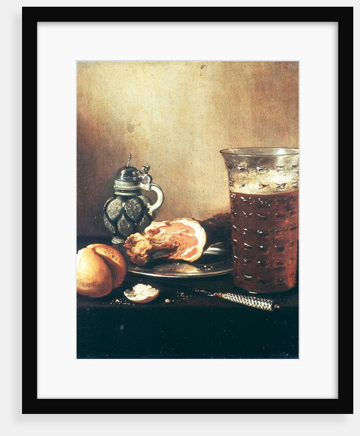 Still Life with a Ham, 17th century by Pieter Claesz