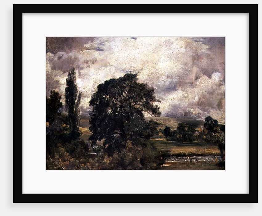 Water Meadows Near Salisbury, 19th century by John Constable