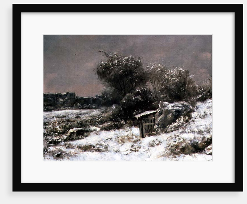 Winter Scene, 19th century by Gustave Courbet