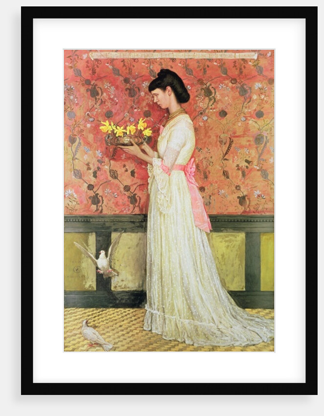 Portrait of Mrs Ingram Bywater, 1872 by Walter Crane