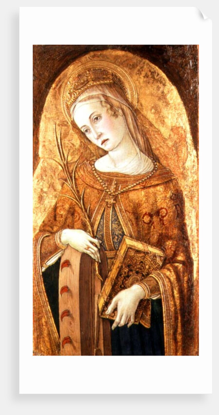 St. Catherine of Alexandria, 15th century by Vittorio Crivelli
