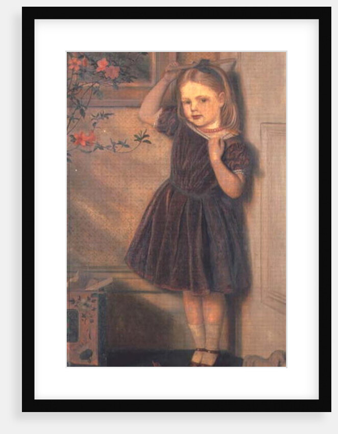 Portrait of Cecily Palgrave, 19th century by Arthur Hughes