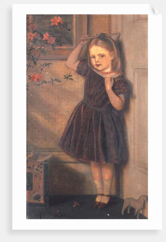 Portrait of Cecily Palgrave, 19th century by Arthur Hughes