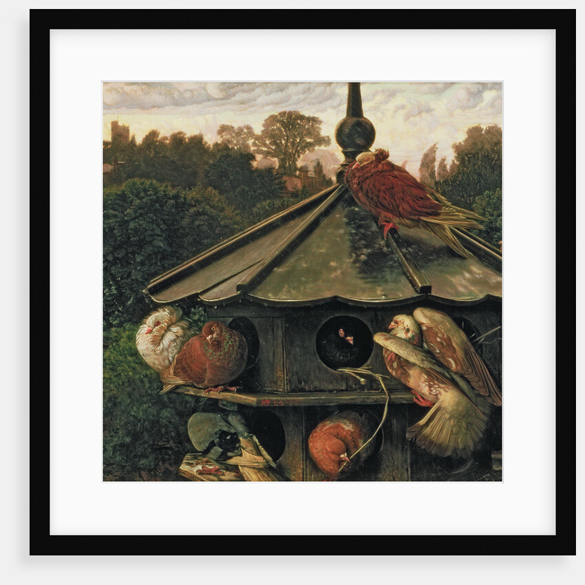 The Festival of St. Swithin or The Dovecote, 1866-75 by William Holman Hunt