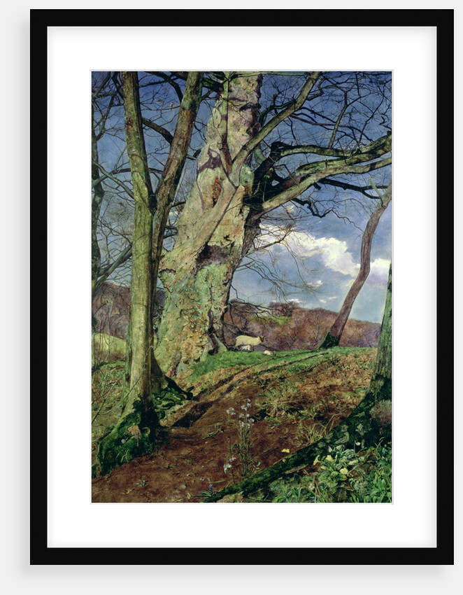 In Early Spring: A Study in March by John William Inchbold