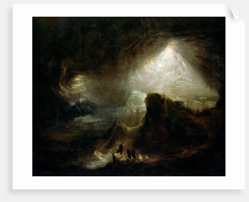 Joshua Commanding the Sun to Stand Still, 19th century by John Martin