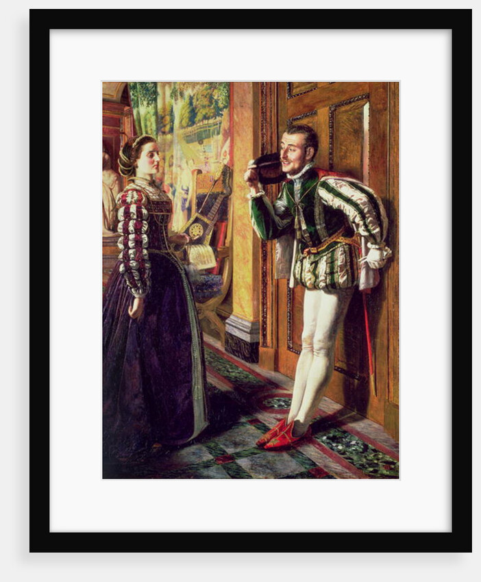 The Taming of the Shrew: Katherine and Petruchio, 1855 by Robert Braithwaite Martineau