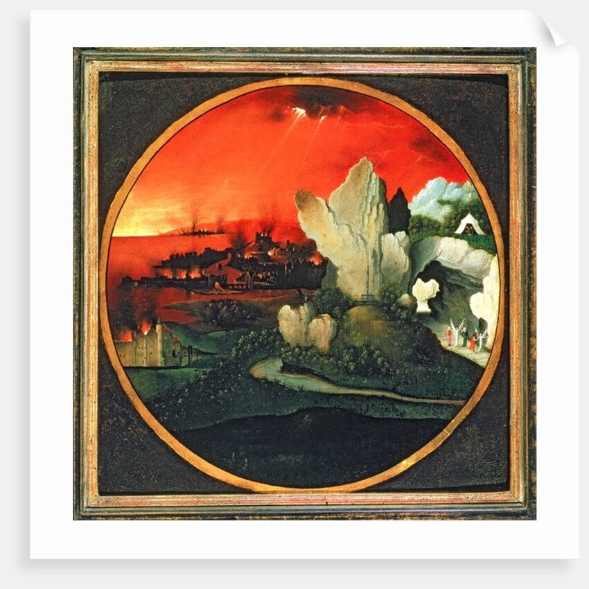 The Destruction of Sodom and Gomorrah, 16th century by Joachim Patinir