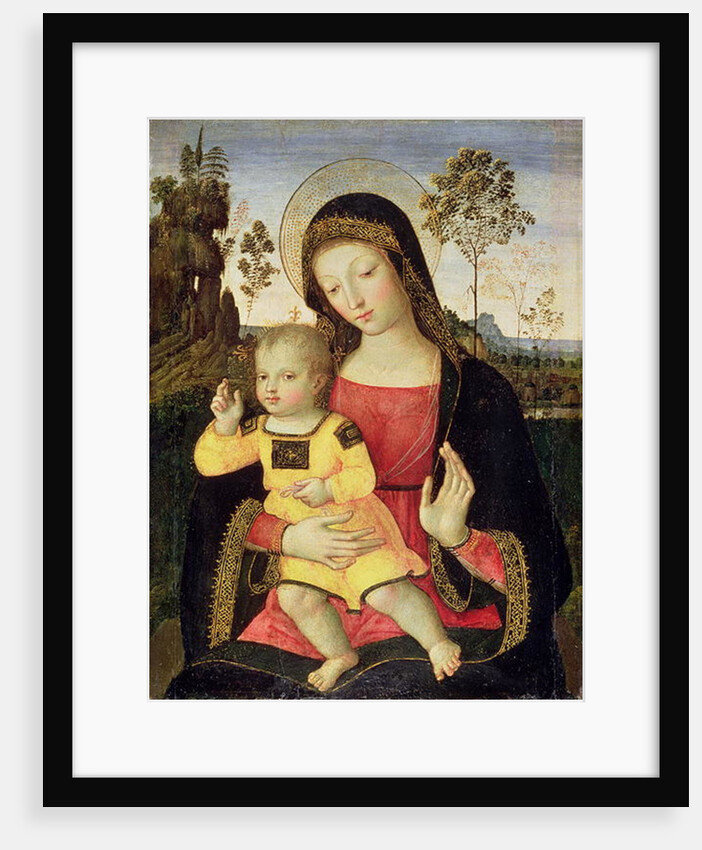 The Virgin and Child, 15th century by Bernardino di Betto Pinturicchio