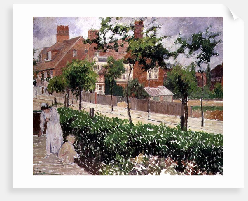 Bedford Park, Bath Road, London, 19th century by Camille Pissarro