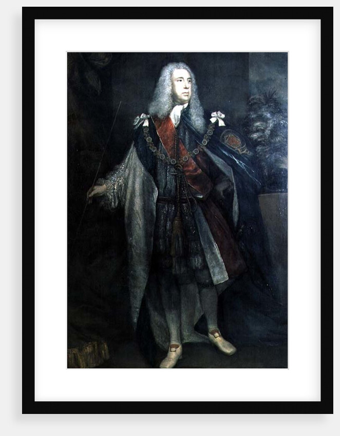 Portrait of Charles Fitzroy, 2nd Duke of Grafton, 1755-57 by Joshua Reynolds