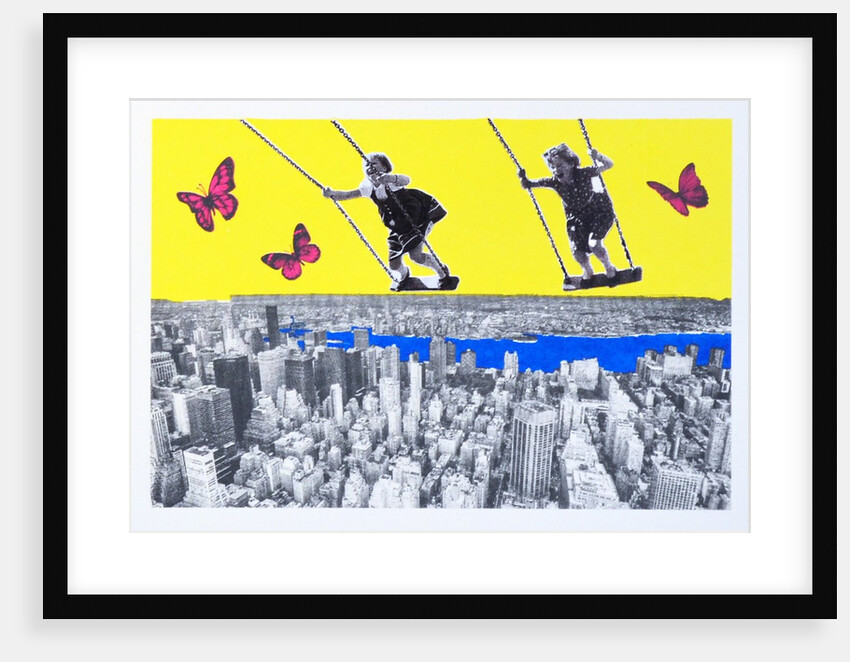 The flying girls, 2016 by Anne Storno