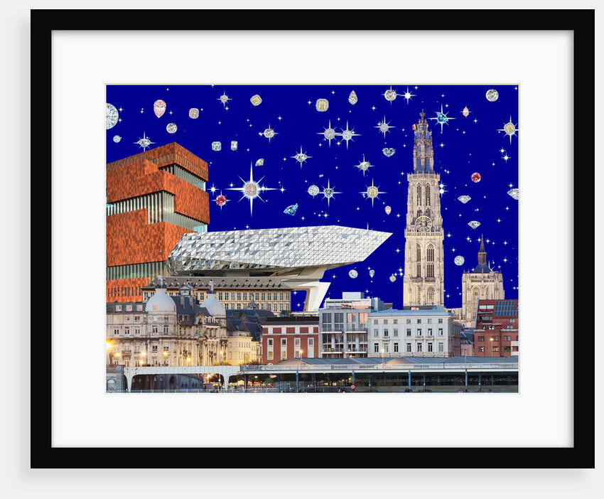 Antwerp by night, 2018 by Anne Storno