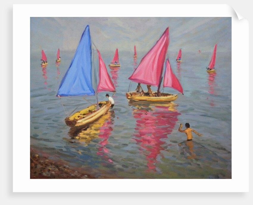 Sailing school, Bognor Regis, 2012 by Andrew Macara