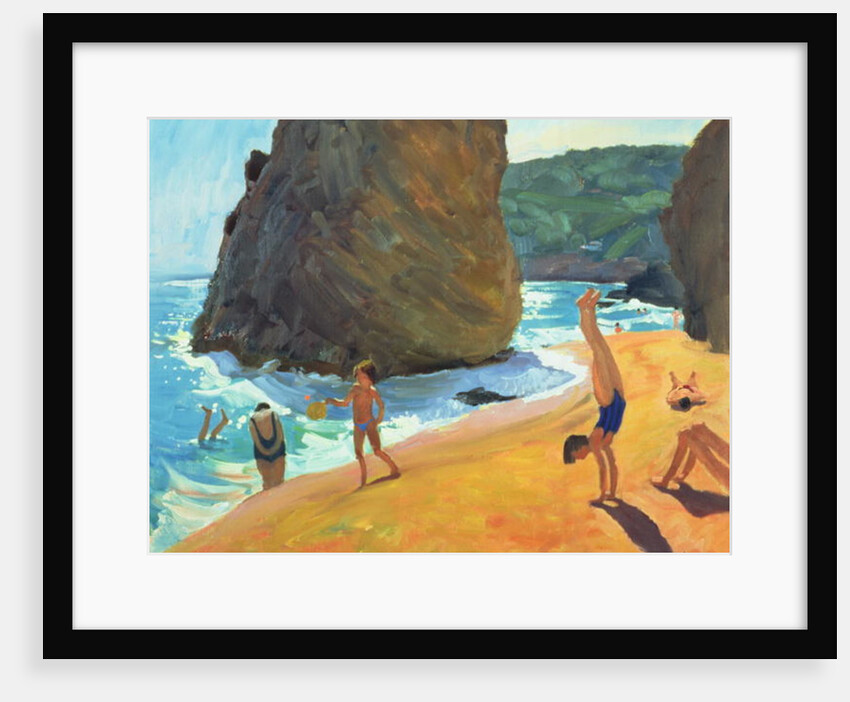 Morning, Platja dos Rosais, Costa Brava, 1997 by Andrew Macara