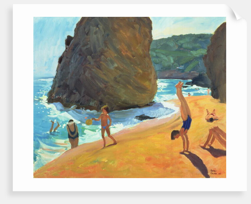 Morning, Platja dos Rosais, Costa Brava, 1997 by Andrew Macara