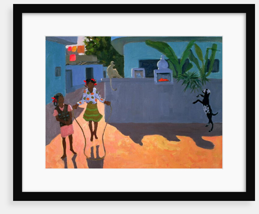 Girl Skipping, India, 1995 by Andrew Macara