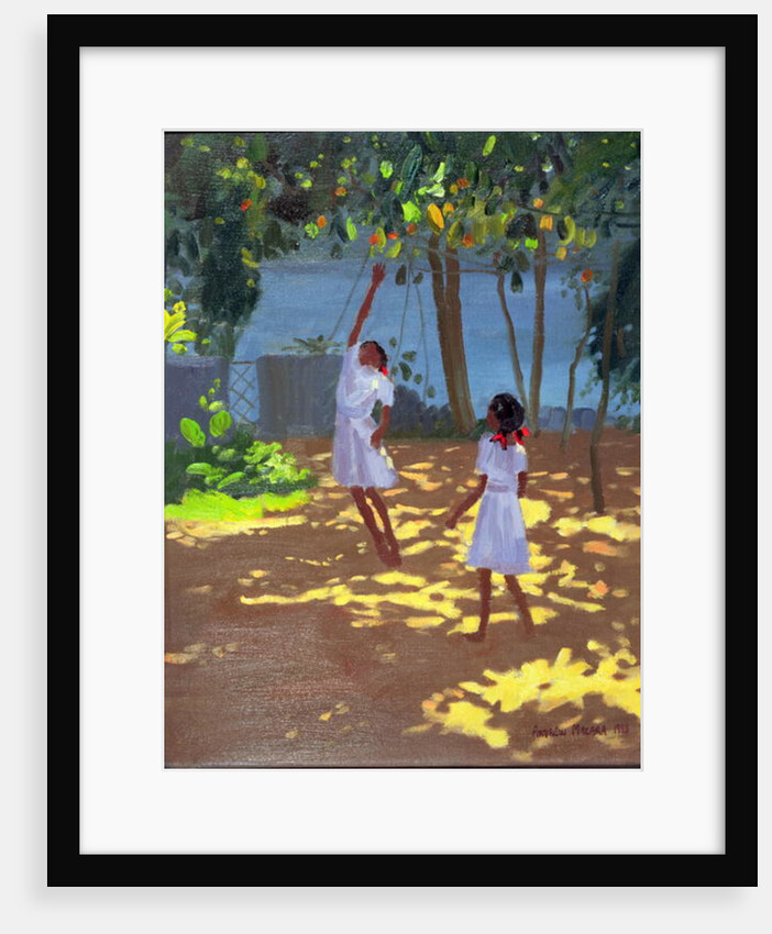 Reaching for Oranges, Bentota, Sri Lanka, 1998 by Andrew Macara