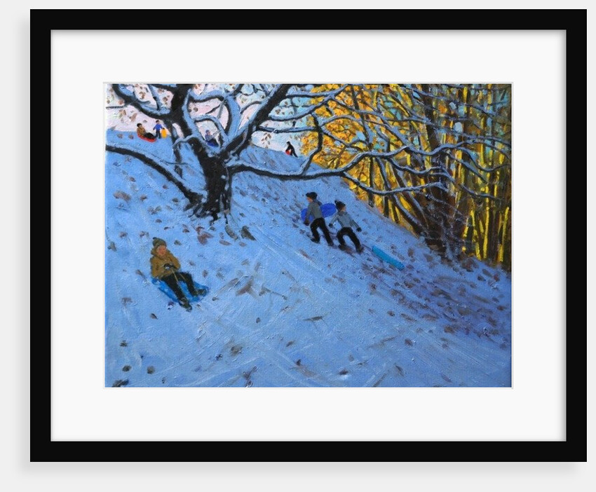 Sledging Allestree Golf course, 2014 by Andrew Macara
