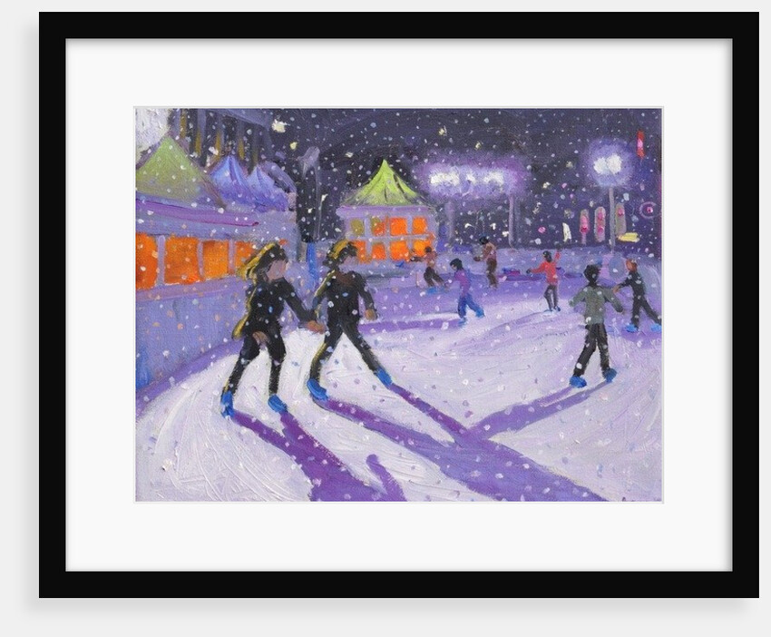 Night skaters, Derby, 2014 by Andrew Macara