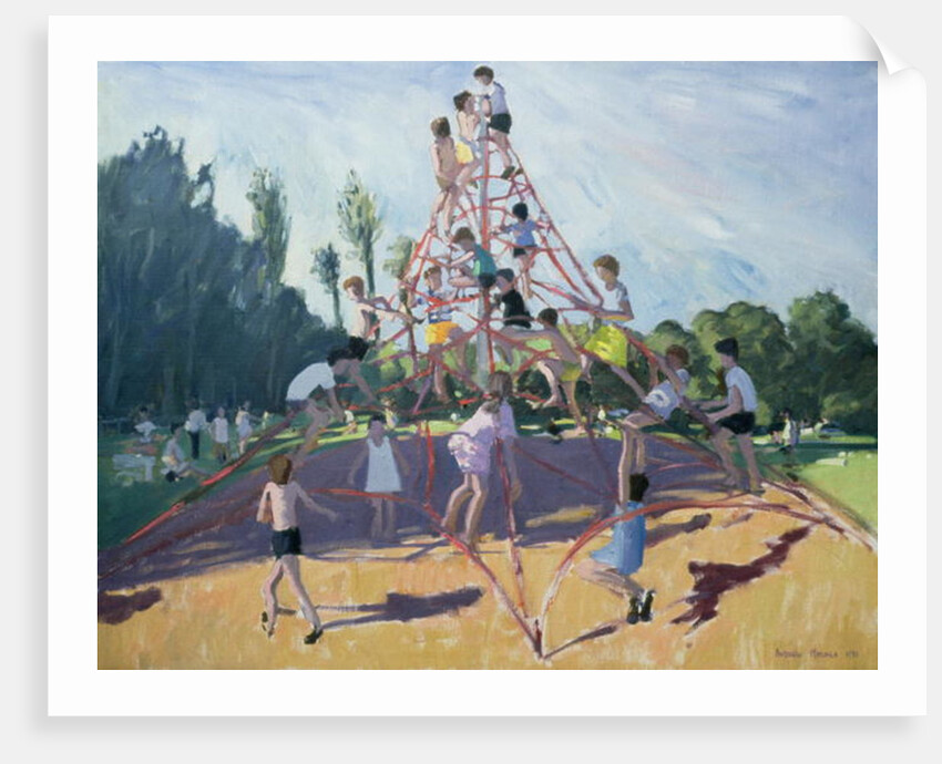 Mundy Playground, Markeaton; Derby, 1990 by Andrew Macara