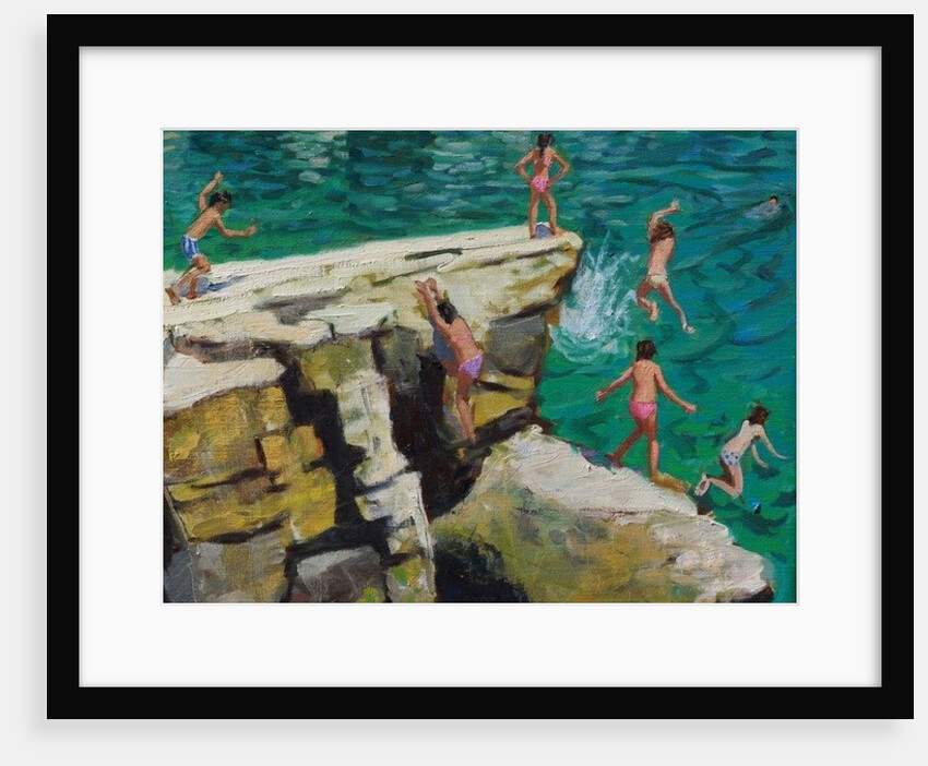 Detail of Jumping into the sea by Andrew Macara