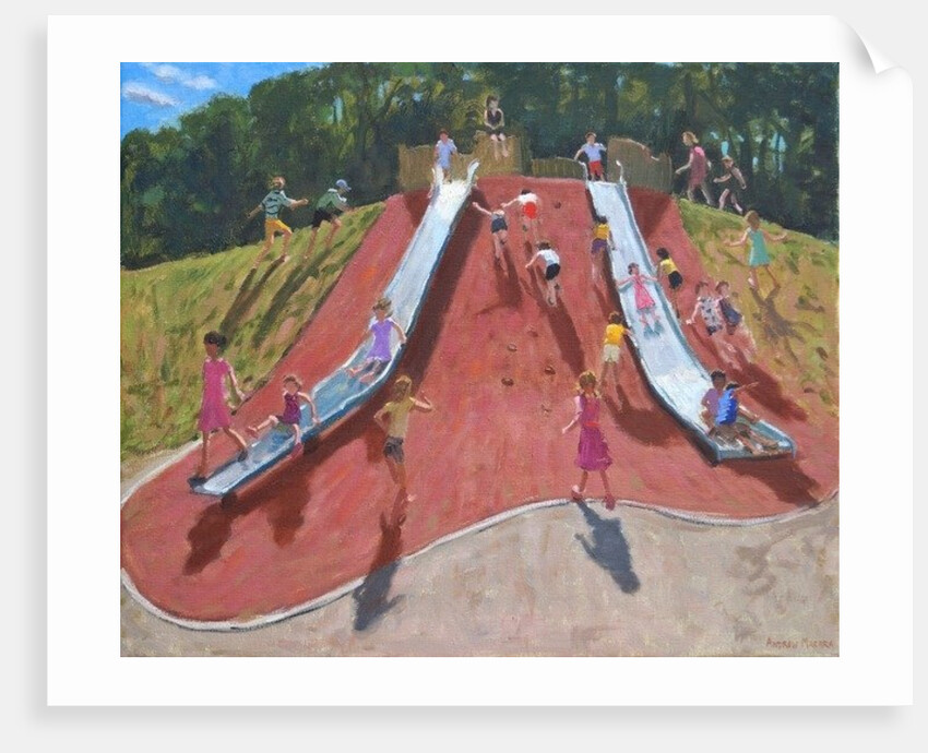 Playground, Marketon Park, Derby, 2015 by Andrew Macara