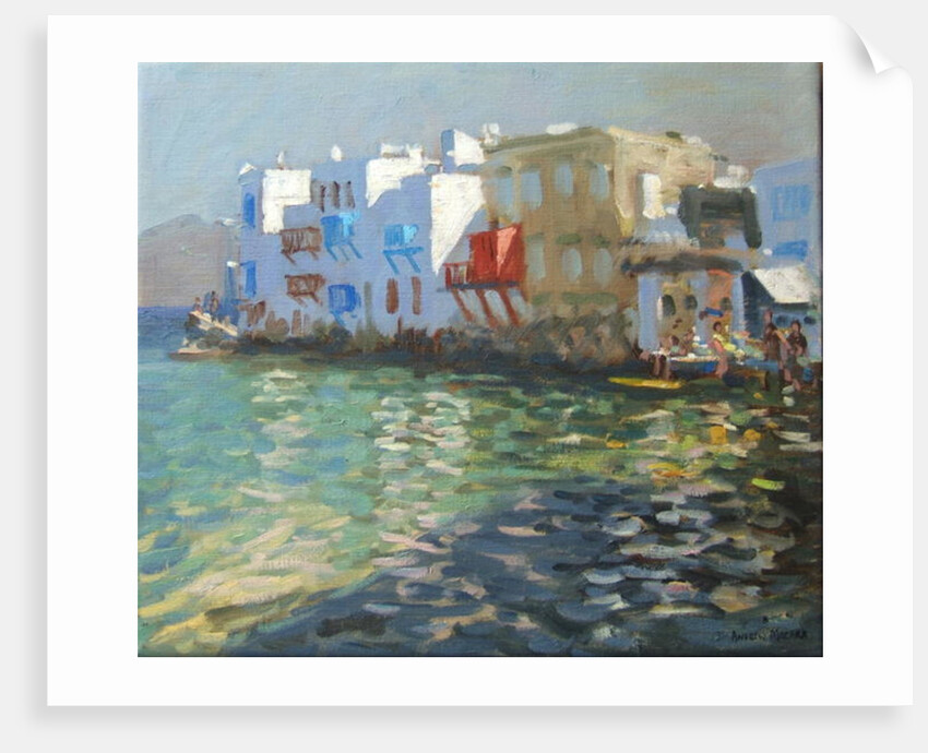 Little Venice, Mykonos by Andrew Macara