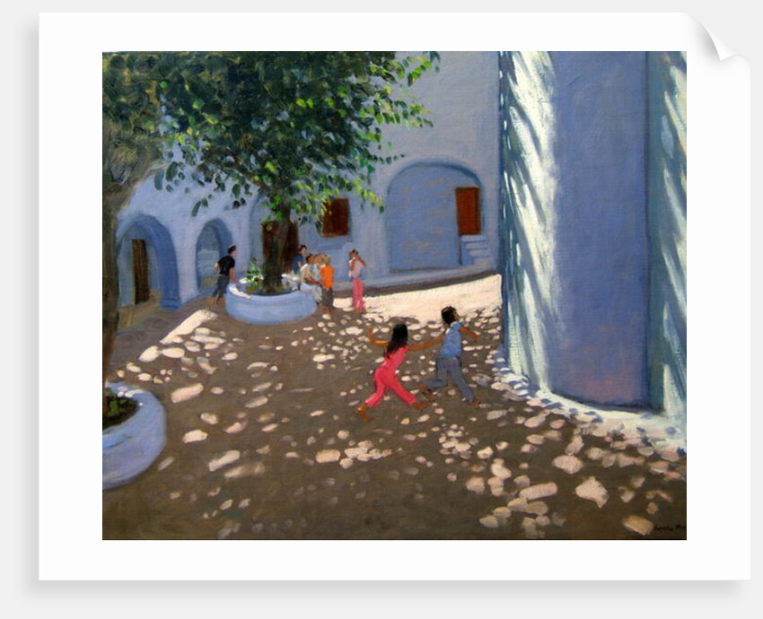 Mykonos monastery by Andrew Macara