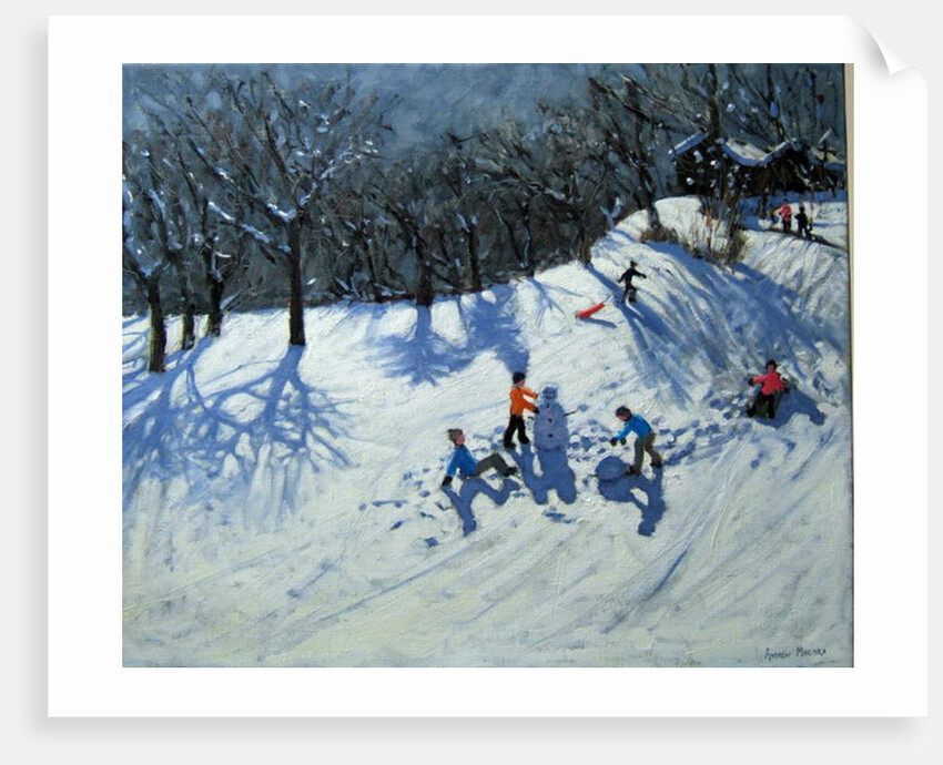 The Snowman, Morzine by Andrew Macara