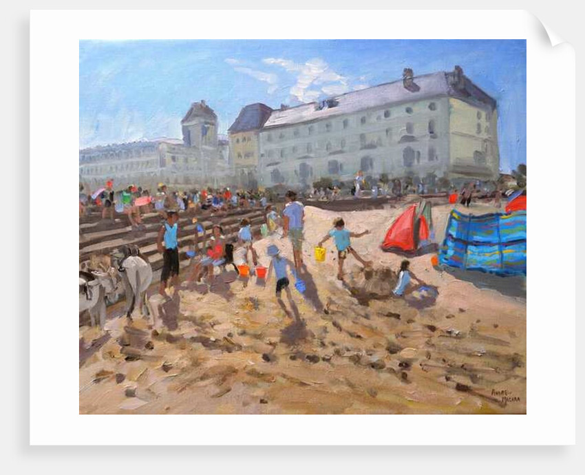 Bright morning, Llandudno, 2009 by Andrew Macara