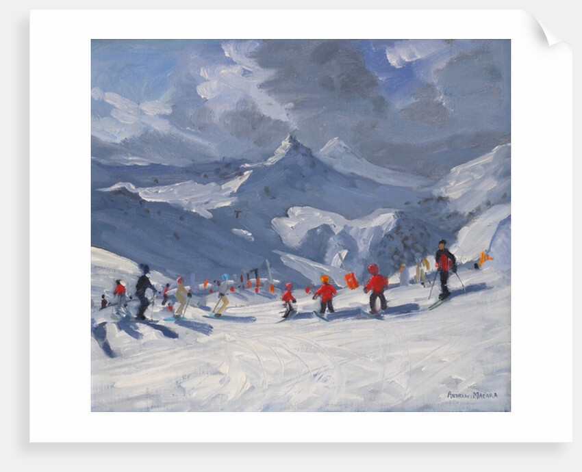 Ski School, Tignes, 2009 by Andrew Macara