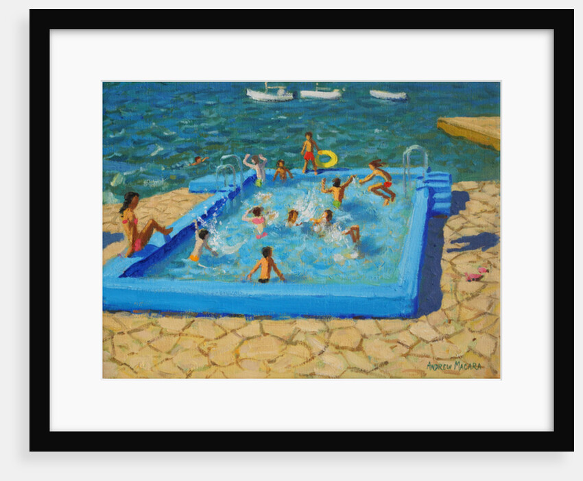 Blue pool, Vrsar, Croatia, 2017 by Andrew Macara