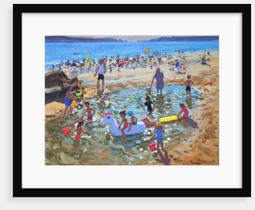 The unicorn, Tenby, 2017 by Andrew Macara