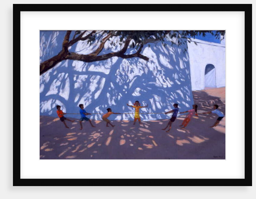 Tug of war, Gujarat, India, 2001 by Andrew Macara