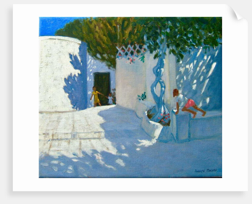 Hide and seek, Mykonos, 2012 by Andrew Macara