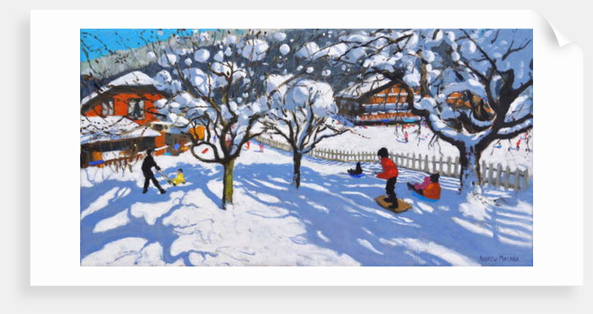 The Orchard, Morzine, France, 2018 by Andrew Macara