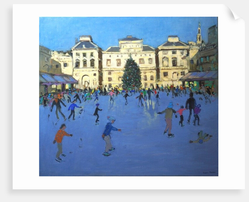 Skaters, Somerset House, 2012 by Andrew Macara