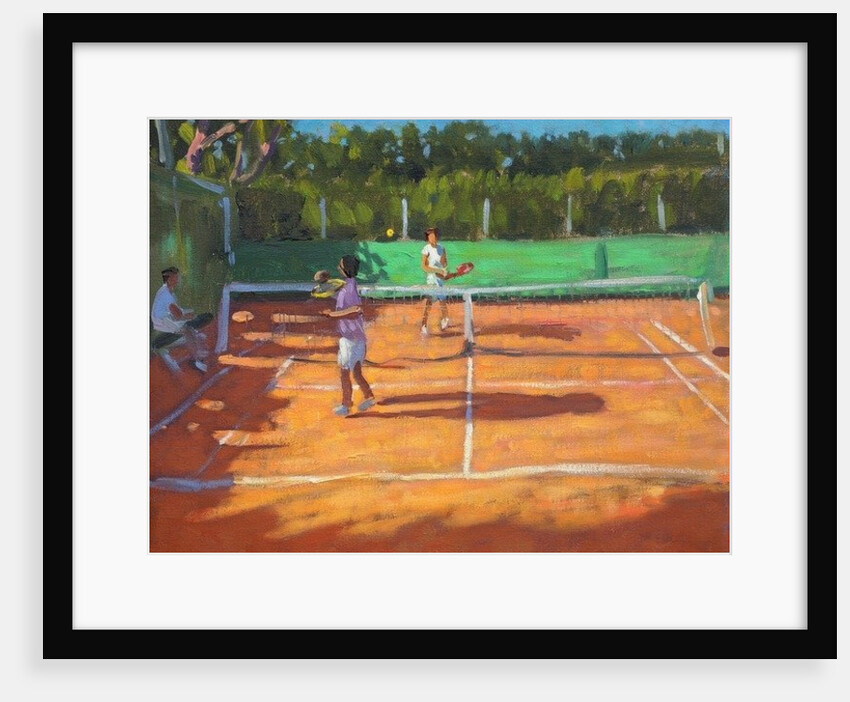 Tennis practise, Cap d’adge, France, 2013 by Andrew Macara