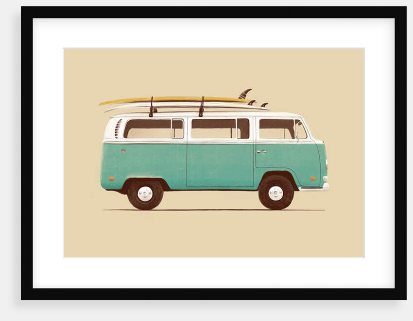 Blue Van, 2015 by Florent Bodart