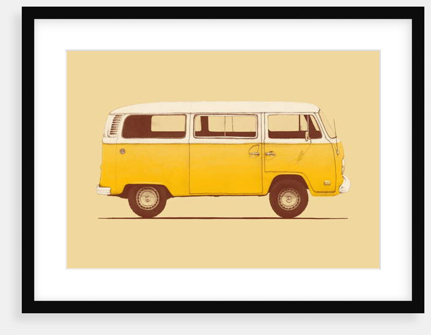 Yellow Van, 2014 by Florent Bodart