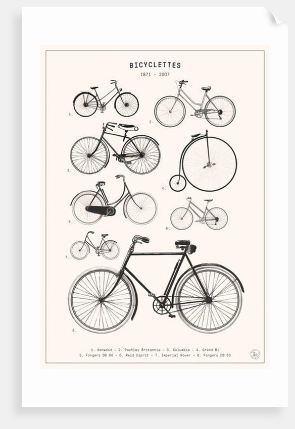 Bicyclettes, 2019 by Florent Bodart