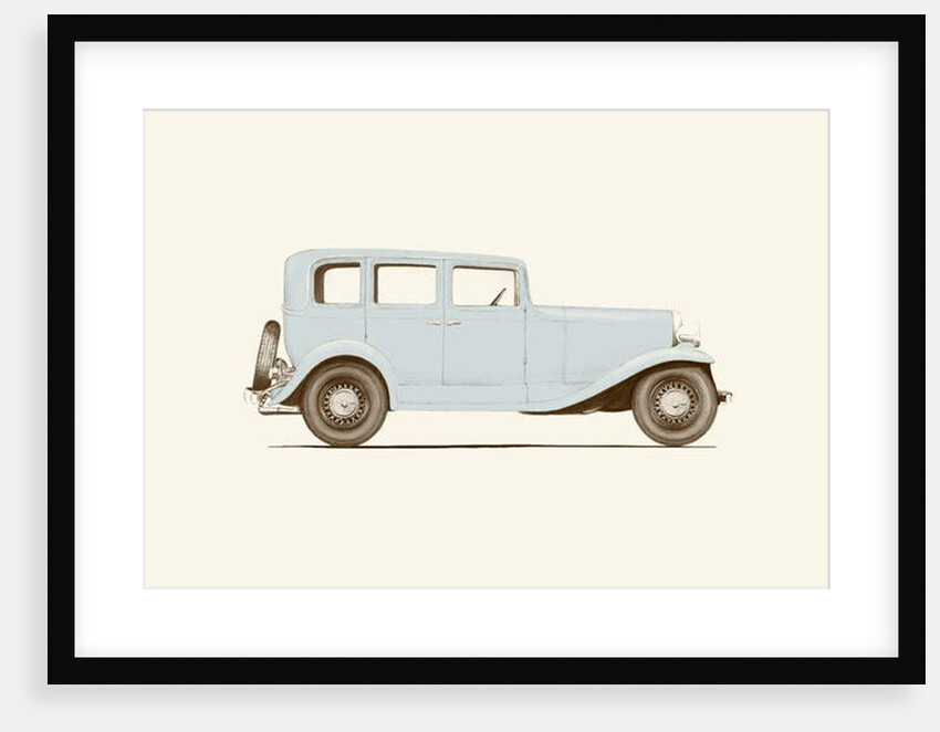 Car of the 30s, 2017 by Florent Bodart